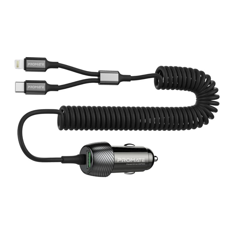 Promate PowerDrive-33PDCI Car Charger 33W