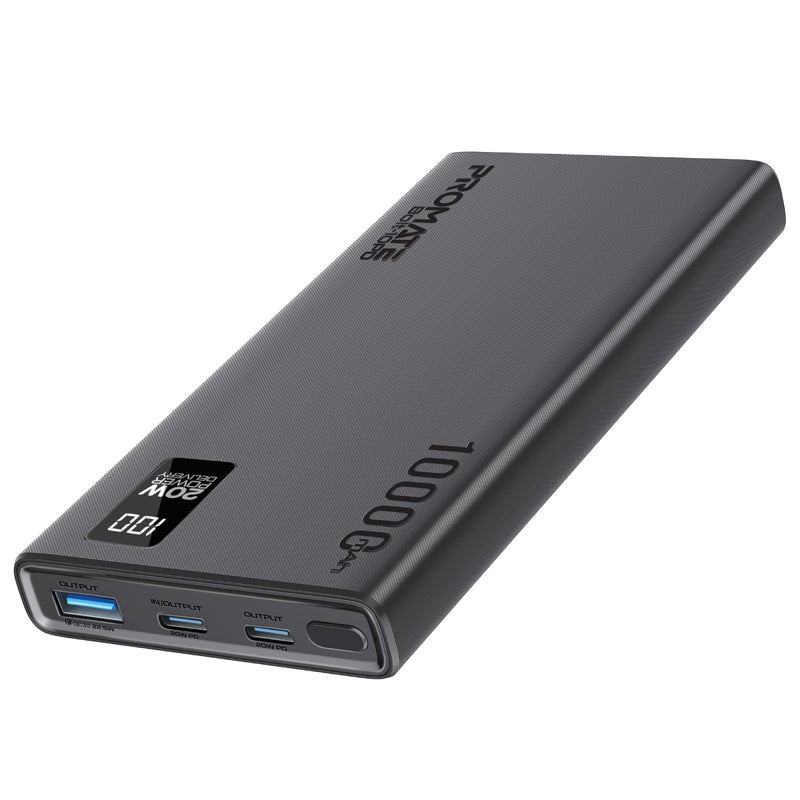 Promate Bolt-10 Pro10000mAh Smart Charging Power Bank